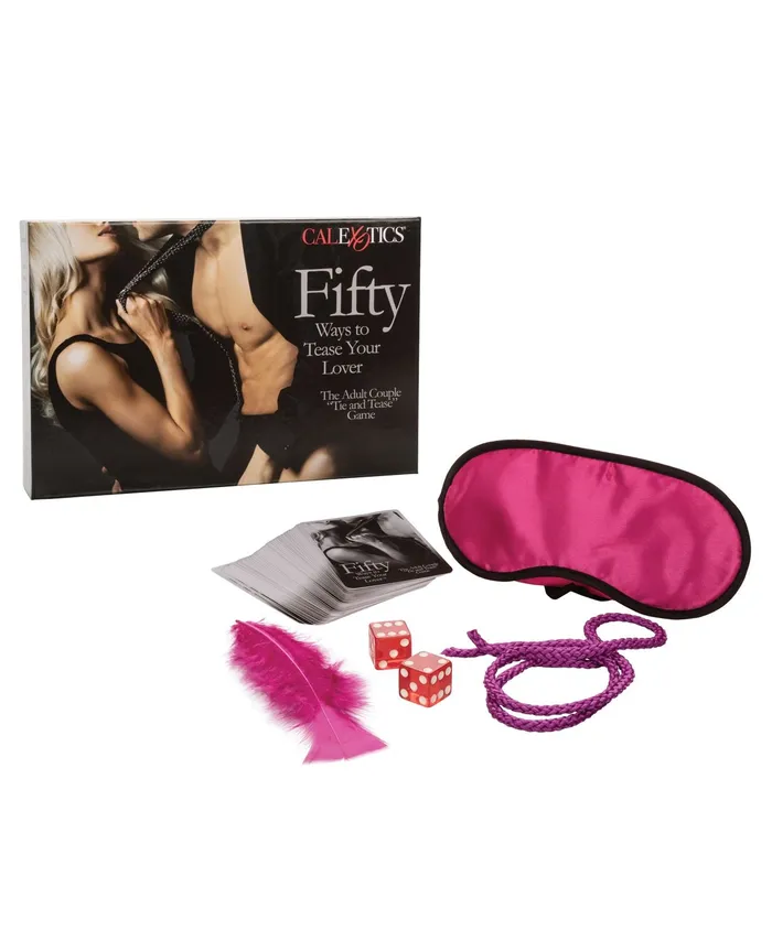 Couples California Exotics Novelties Fifty Ways to Tease Your Lover Card Game Couples California Exotics Novelties Fifty Ways to Tease Your Lover Card Game