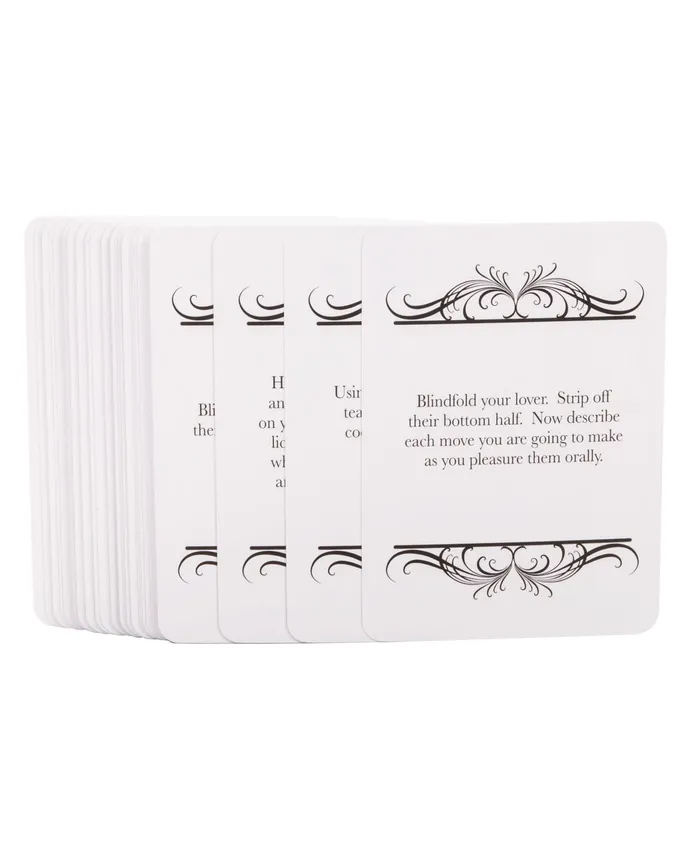 Couples California Exotics Novelties Fifty Ways to Tease Your Lover Card Game