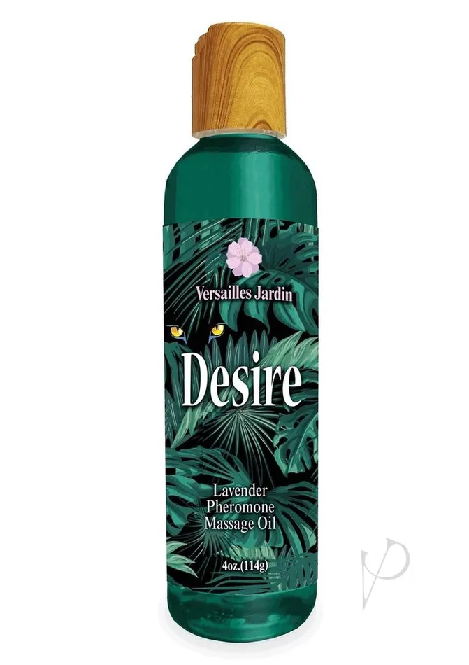 Couples Desire Pheromone Massage Oil 4oz Lavender Desire By Little Genie