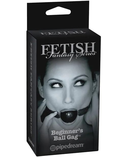 Couples Fetish Fantasy Series Limited Edition Beginners Ball Gag Black Fetish Fantasy Series Limited Edition