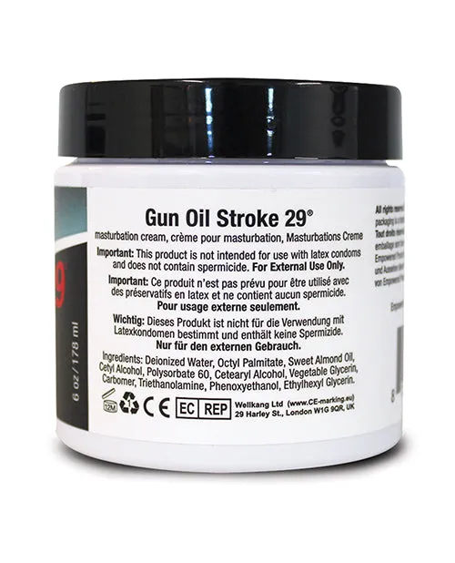 Couples Gun Oil Gun Oil Stroke 29 Water and Oil Blend Lubricant 6oz