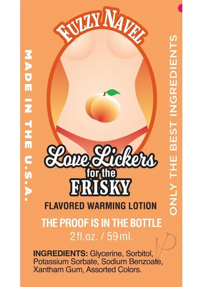 Couples Love Lickers Peach Flavored Warming Massage Oil 2oz Fuzzy Navel Love Lickers Couples Love Lickers Peach Flavored Warming Massage Oil 2oz Fuzzy Navel Love Lickers