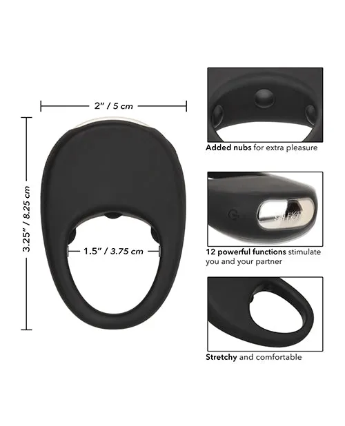 Coupless Enhancers Silicone Rechargeable Pleasure Ring Black Couples Enhancers Anal Coupless Enhancers Silicone Rechargeable Pleasure Ring Black Couples Enhancers Anal