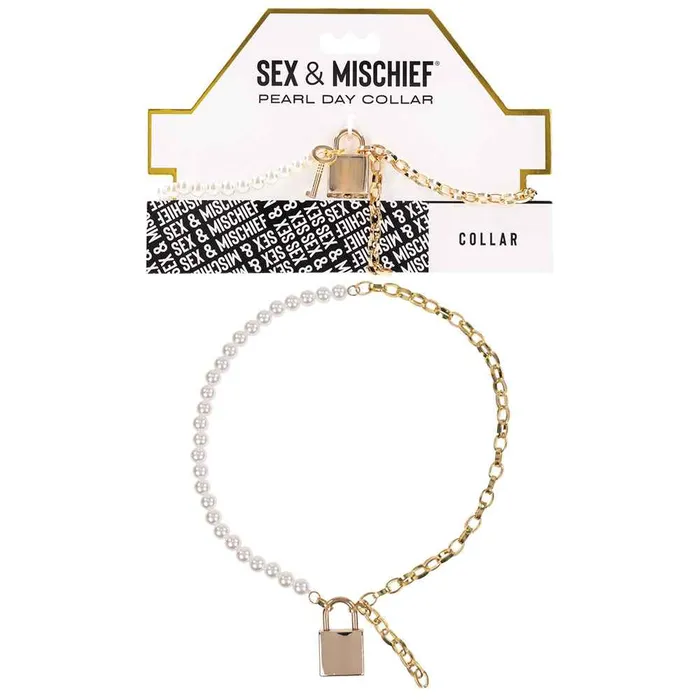 Couples Sportsheets Sex Mischief Pearl Day Collar