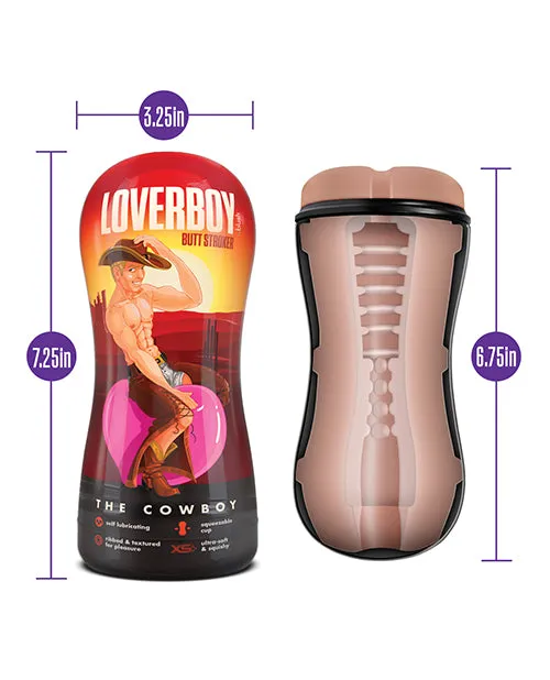 Coverboy Coverboy Cowboy Self Lubricating Anal Pocket Stroker Vanilla Male Sex Toys