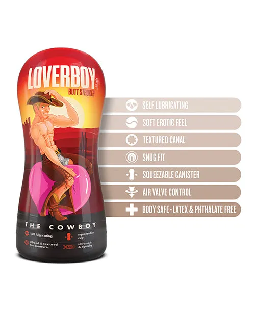 Coverboy Coverboy Cowboy Self Lubricating Anal Pocket Stroker Vanilla Male Sex Toys