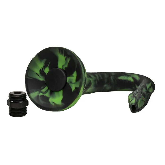 Creature Cocks Female Sex Toys Spitting Serpent Silicone Enema Snake