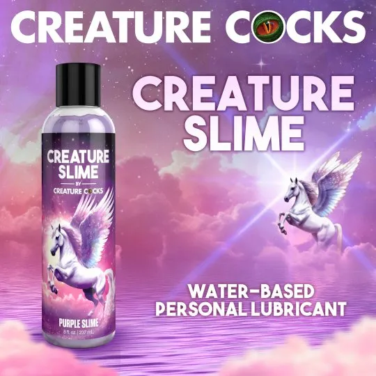 Creature Cocks Vibrators Purple Creature Slime WaterBased Lubricant