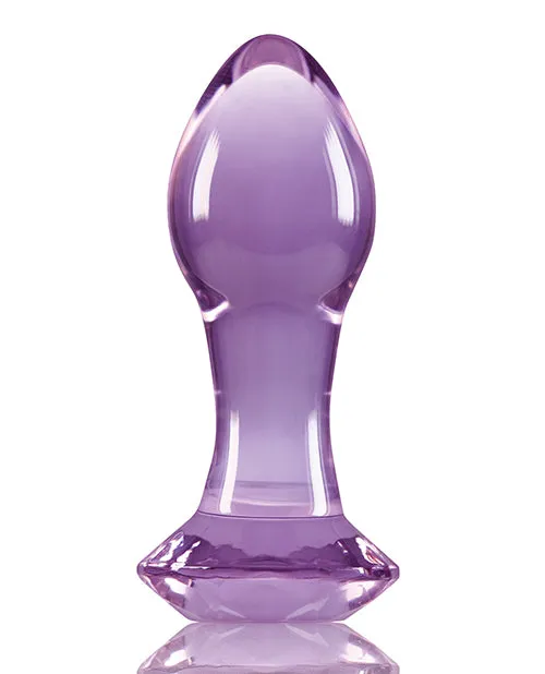 Crystal Anal Crystal Premium Glass Gem Probe Purple Crystal Anal Crystal Premium Glass Gem Probe Purple