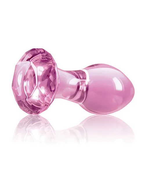 Crystal Premium Glass Gem Probe Pink Crystal Anal Crystal Premium Glass Gem Probe Pink Crystal Anal