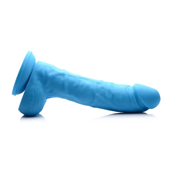 Curve Toys Dildos 7 Inch Silicone Dildo with Balls