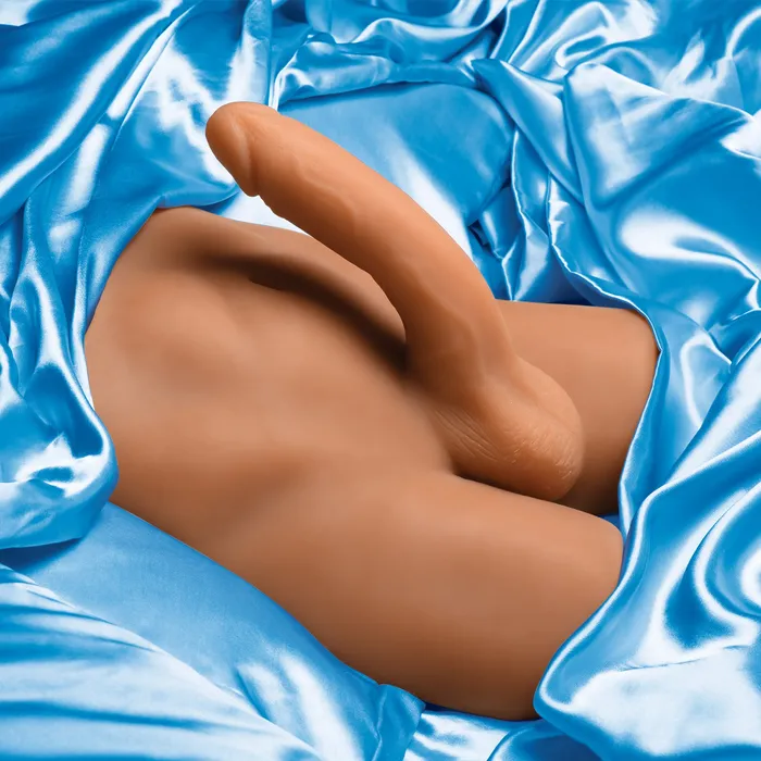 Curve Toys Male Ass Masturbator with Posable Dildo Male Sex Toys