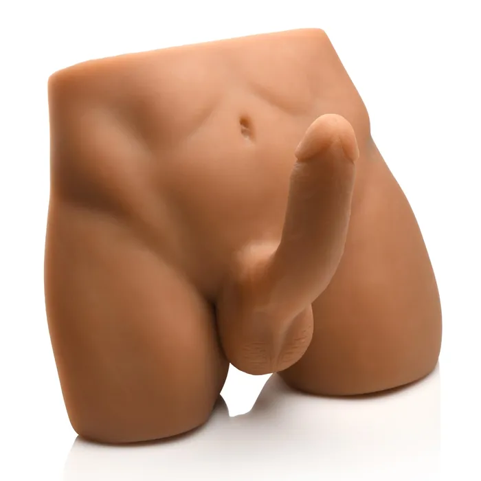 Curve Toys Male Ass Masturbator with Posable Dildo Male Sex Toys