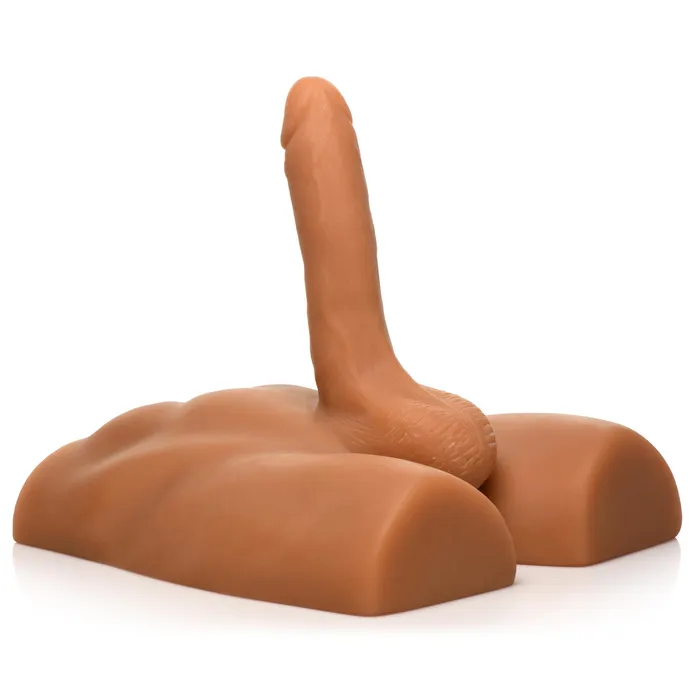 Curve Toys Male Ass Masturbator with Posable Dildo Male Sex Toys