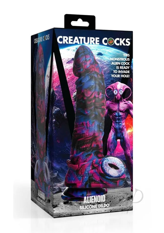 Dildos Creature Cocks Creature Cocks Alendoid Silicone Dildo Multicolor