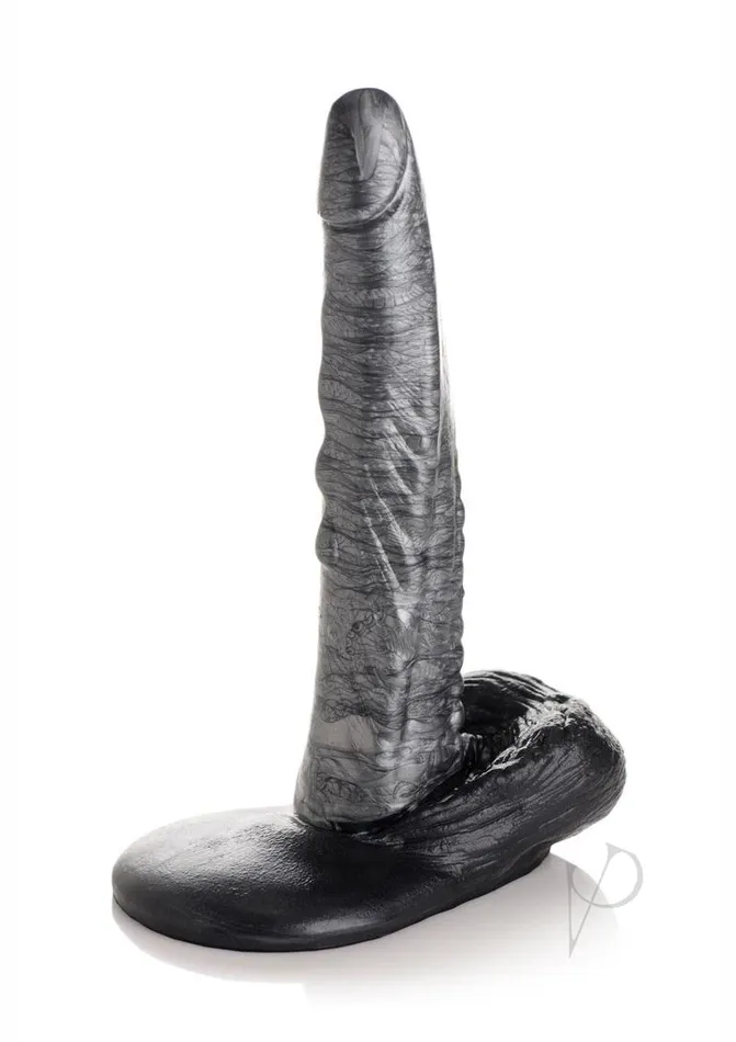 Dildos Creature Cocks Creature Cocks The Gargoyle Rock Hard Silicone Dildo 93in SilverBlack