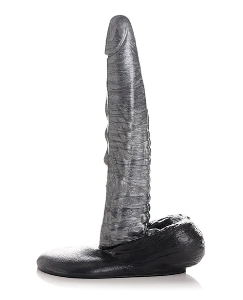 Dildos Creature Cocks Creature Cocks The Gargoyle Rock Hard Silicone Dildo 93in SilverBlack