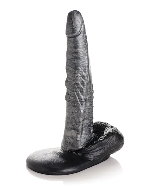 Dildos Creature Cocks Creature Cocks The Gargoyle Rock Hard Silicone Dildo 93in SilverBlack
