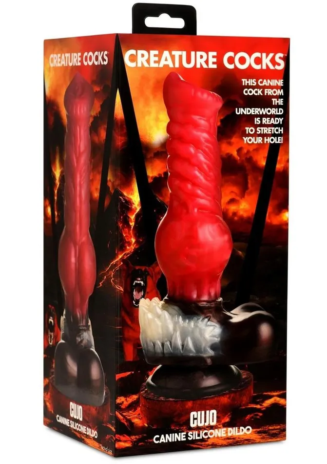 Dildos Creature Cocks Cujo Canine Silicone Dildo Large RedBlack Creature Cocks Dildos Creature Cocks Cujo Canine Silicone Dildo Large RedBlack Creature Cocks