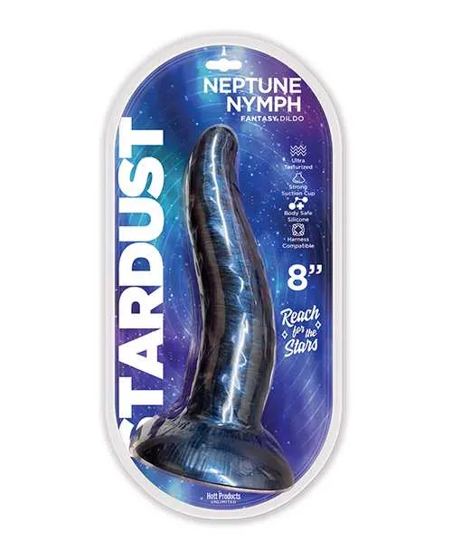 Dildos Hott Products Stardust Neptune Nymph Silicone Dildo Purple Dildos Hott Products Stardust Neptune Nymph Silicone Dildo Purple