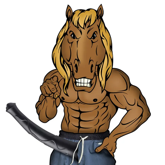 Dildos Master Cock Pony Boy 17 Inch Horse Dildo