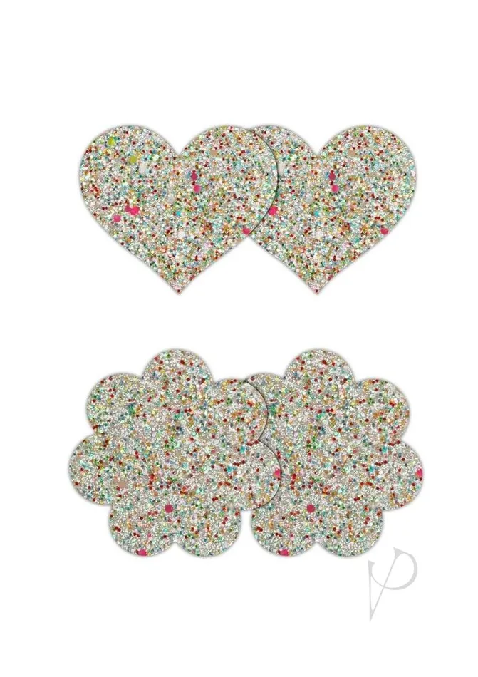 Dildos Pretty Pasties Pretty Pasties Heart and Flower Glow in the Dark Multicolor Dildos Pretty Pasties Pretty Pasties Heart and Flower Glow in the Dark Multicolor