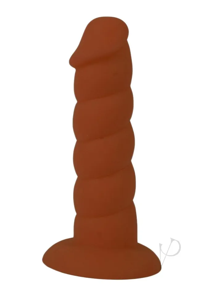 Dildos Rock Candy Toys Suga Daddy Silicone Dildo 55in Chocolate