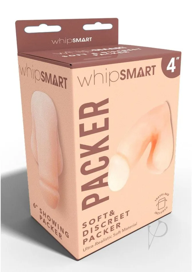 Dildos Whipsmart WhipSmart Soft and Discreet Packer 4in Vanilla