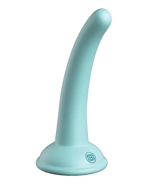 Dillio Platinum Curious Five Silicone Dildo 5in Teal Dillio Dildos