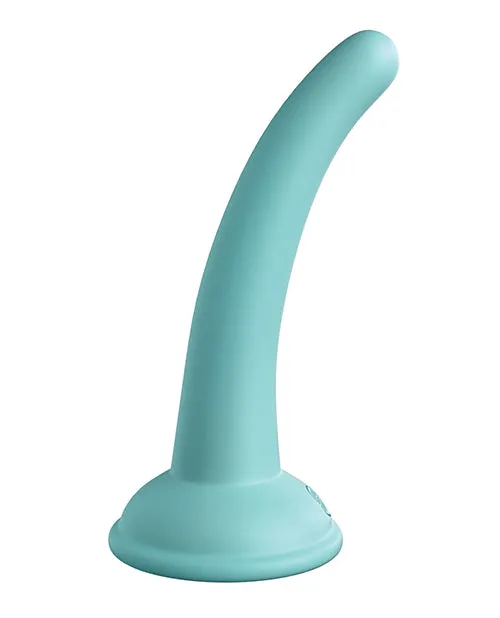 Dillio Platinum Curious Five Silicone Dildo 5in Teal Dillio Dildos