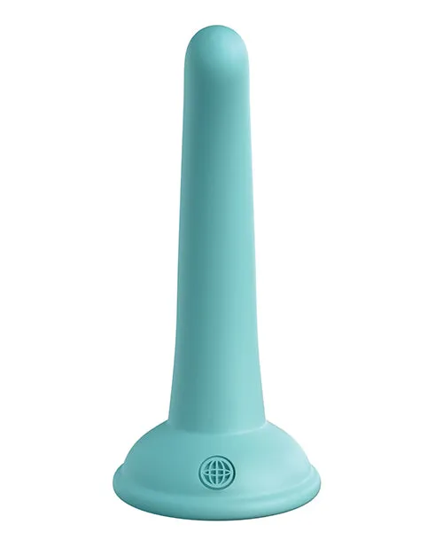 Dillio Platinum Curious Five Silicone Dildo 5in Teal Dillio Dildos