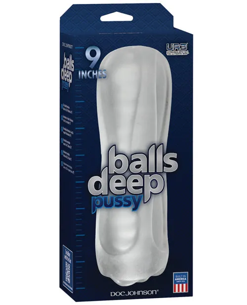 Doc Johnson Balls Deep Ultraskyn Masturbator Pussy Frost Male Sex Toys Doc Johnson Balls Deep Ultraskyn Masturbator Pussy Frost Male Sex Toys