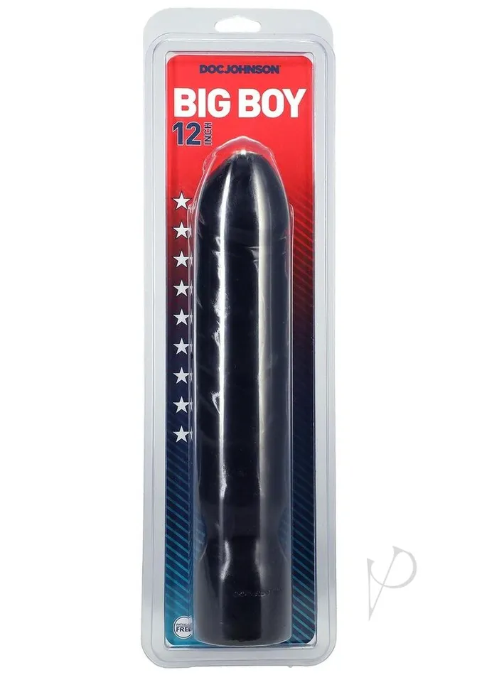 Doc Johnson Classic Big Boy Dildo 12in Black Dildos