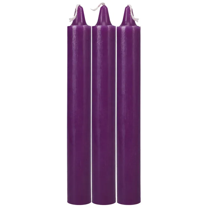 Doc Johnson Japanese Drip Candles Purple 3 Pack Doc Johnson Vibrators