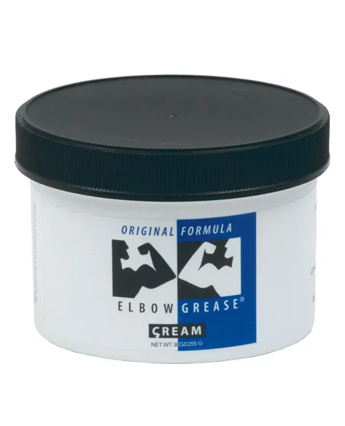 Elbow Grease Original Oil Cream Lubricant 9oz Elbow Grease Lubricants Sexual Health Wellbeing Elbow Grease Original Oil Cream Lubricant 9oz Elbow Grease Lubricants Sexual Health Wellbeing