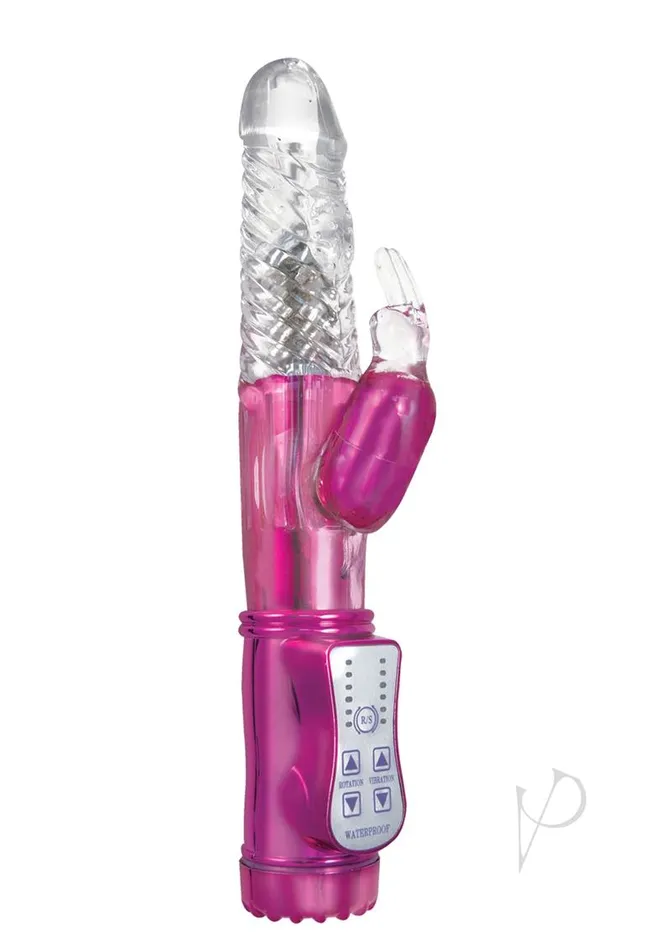 Energize Her Bunny 1 Dual Motors Rechargeable Rabbit Vibrator Pink Energize Vibrators