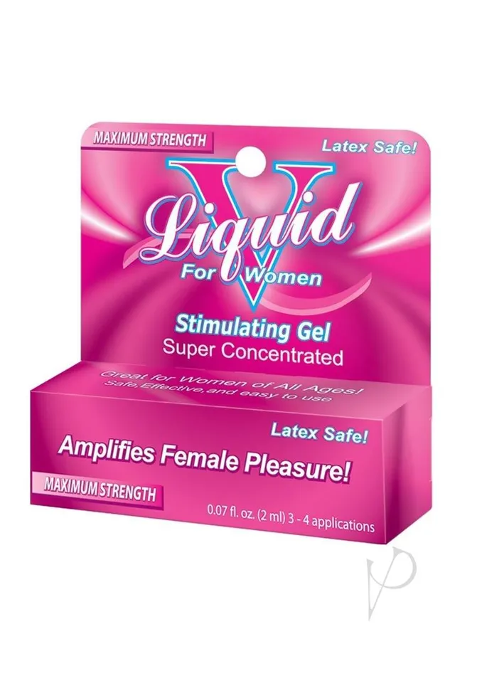 Enhancers Liquid V Stimulating Gel For Women 1 oz Liquid V
