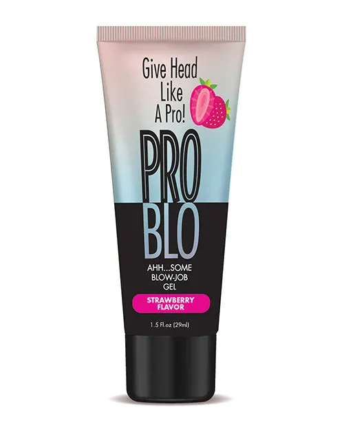 Enhancers Problo ProBlo Oral Pleasure Flavored Gel 15oz Strawberry Enhancers Problo ProBlo Oral Pleasure Flavored Gel 15oz Strawberry