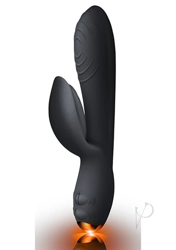 Every Girl Rechargeable Silicone Rabbit Vibrator Black Rocks Off Female Sex Toys