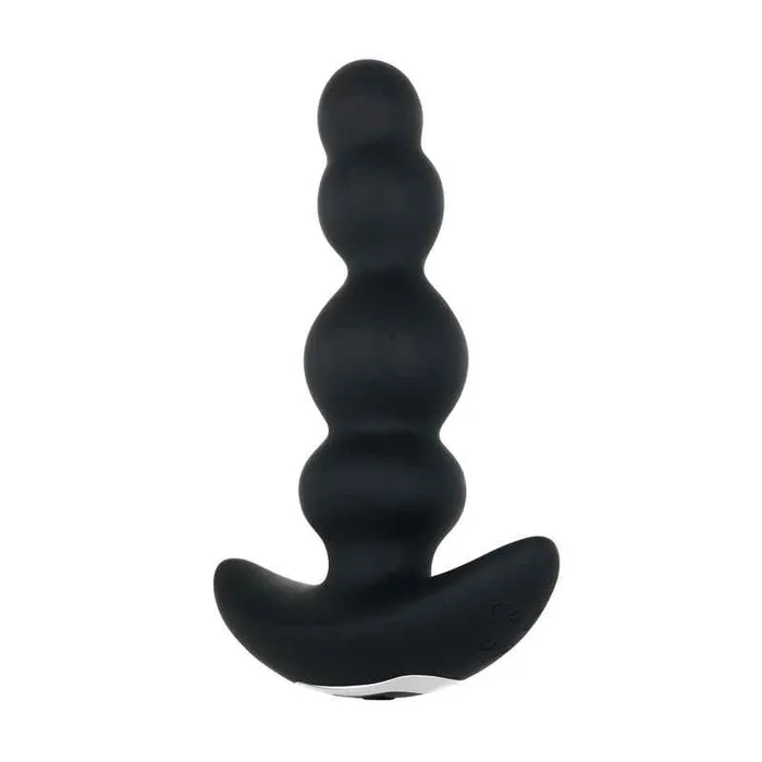 Evolved Bump N Groove Black Rechargeable Butt Plug Wild Night Fantasies Anal