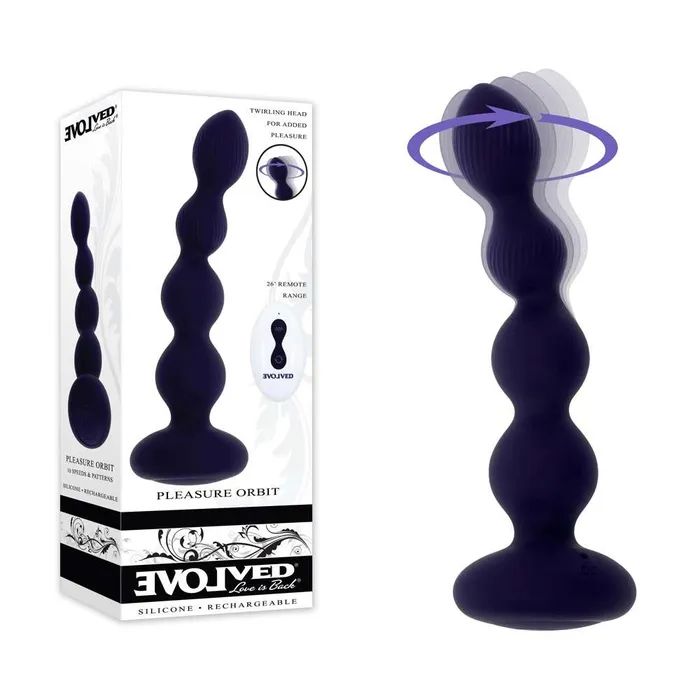 Evolved Male Sex Toys Evolved Pleasure Orbit Vibrating Anal Beads