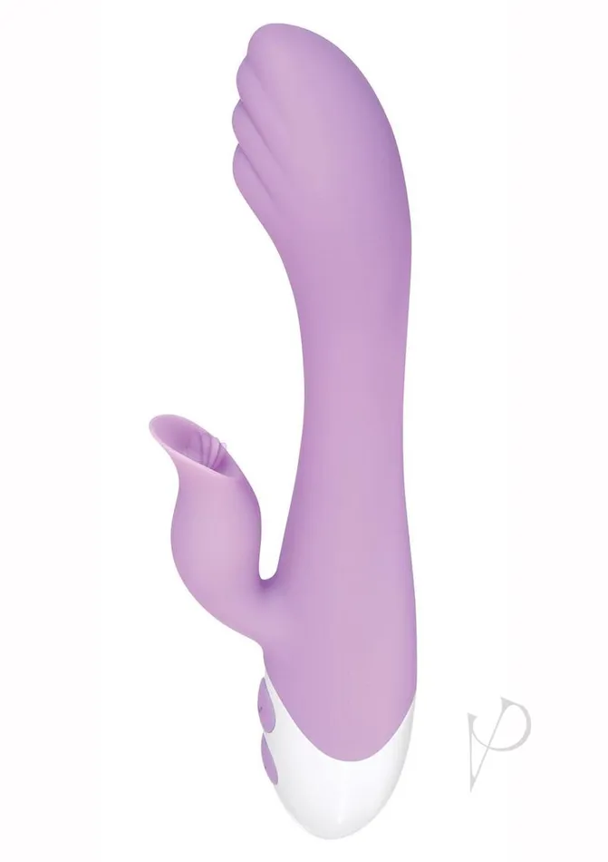 Evolved Vibrators Pleasing Petal Silicone Rabbit Pink