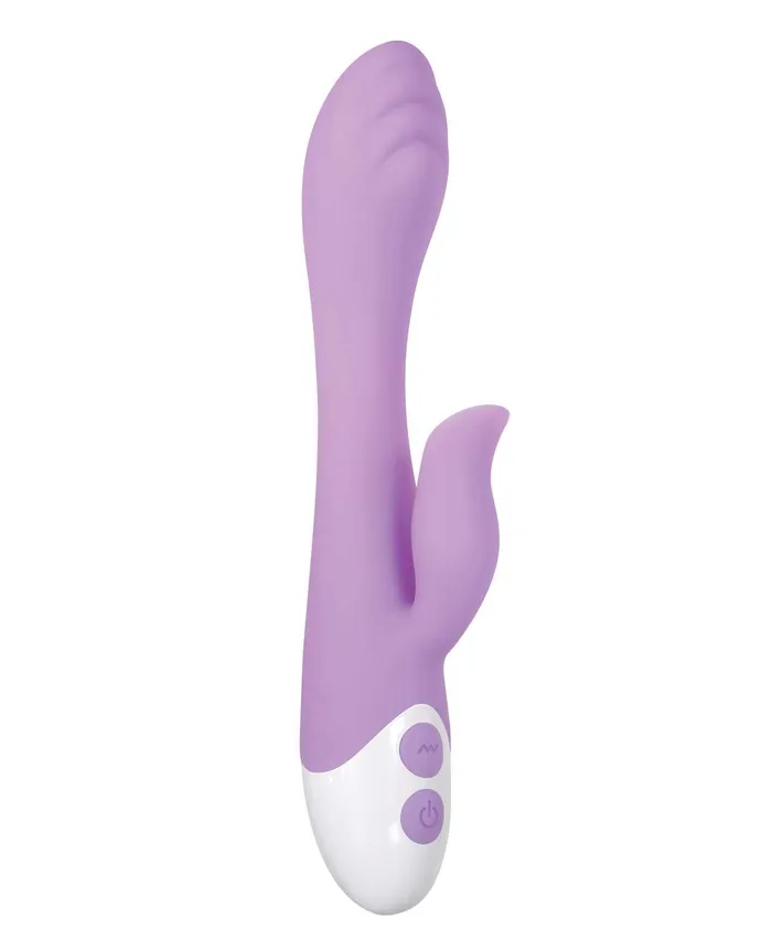 Evolved Vibrators Pleasing Petal Silicone Rabbit Pink