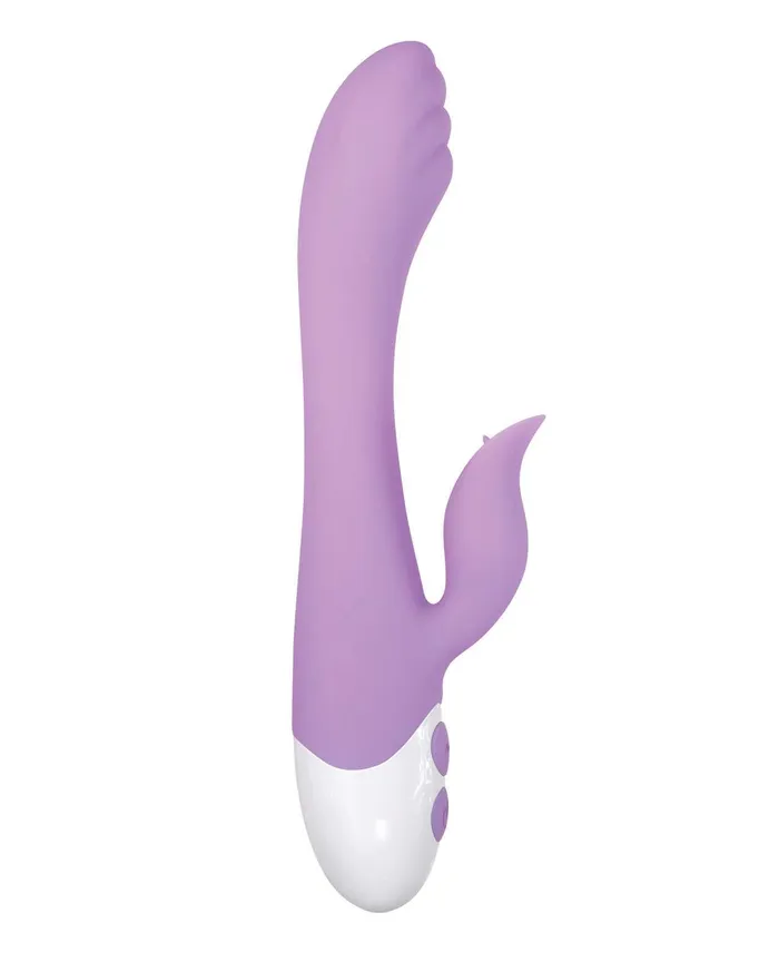 Evolved Vibrators Pleasing Petal Silicone Rabbit Pink
