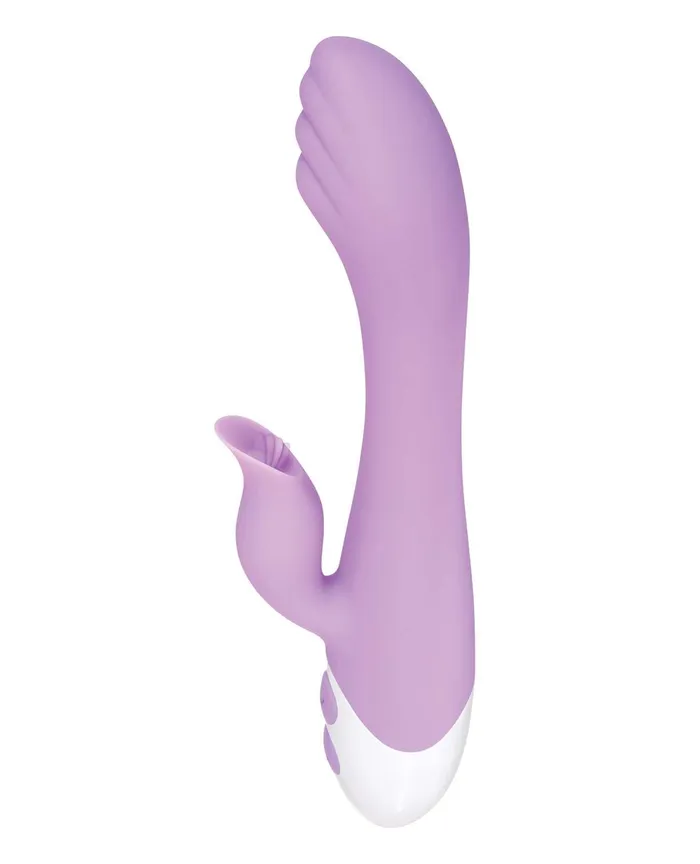Evolved Vibrators Pleasing Petal Silicone Rabbit Pink