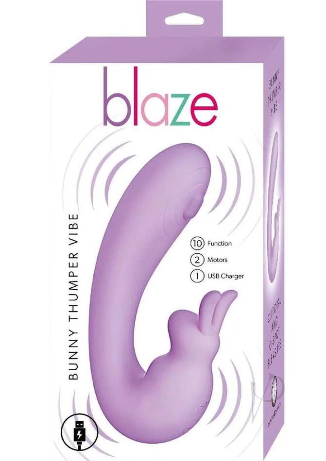 Female Sex Toys Blaze By Nasstoys Blaze Bunny Thumper Rechargeable Silicone Vibrator Lavender Female Sex Toys Blaze By Nasstoys Blaze Bunny Thumper Rechargeable Silicone Vibrator Lavender
