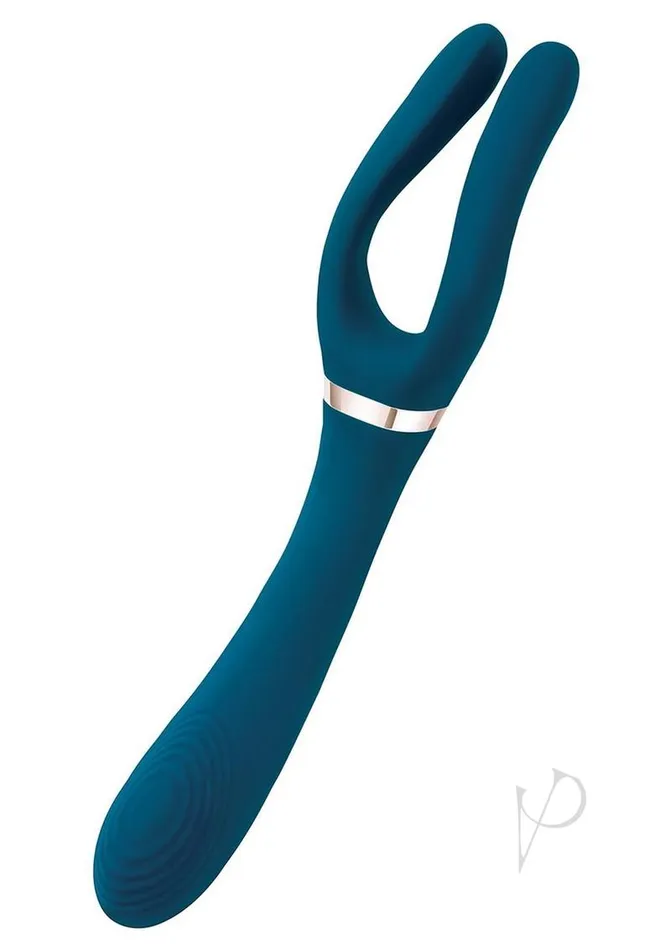 Female Sex Toys Bodywand Bodywand ID Mystery Rechargeable Silicone Double End Vibrator Blue Female Sex Toys Bodywand Bodywand ID Mystery Rechargeable Silicone Double End Vibrator Blue