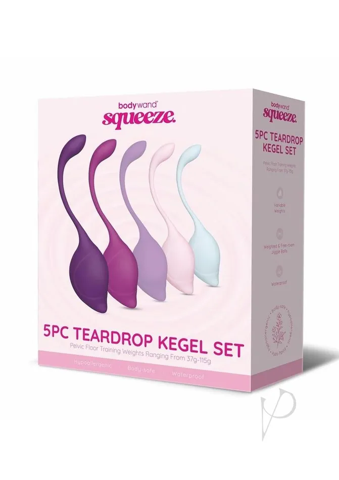 Female Sex Toys Bodywand Squeeze Teardrop Silicone Kegel Set 37115G 5 Piece Bodywand Female Sex Toys Bodywand Squeeze Teardrop Silicone Kegel Set 37115G 5 Piece Bodywand