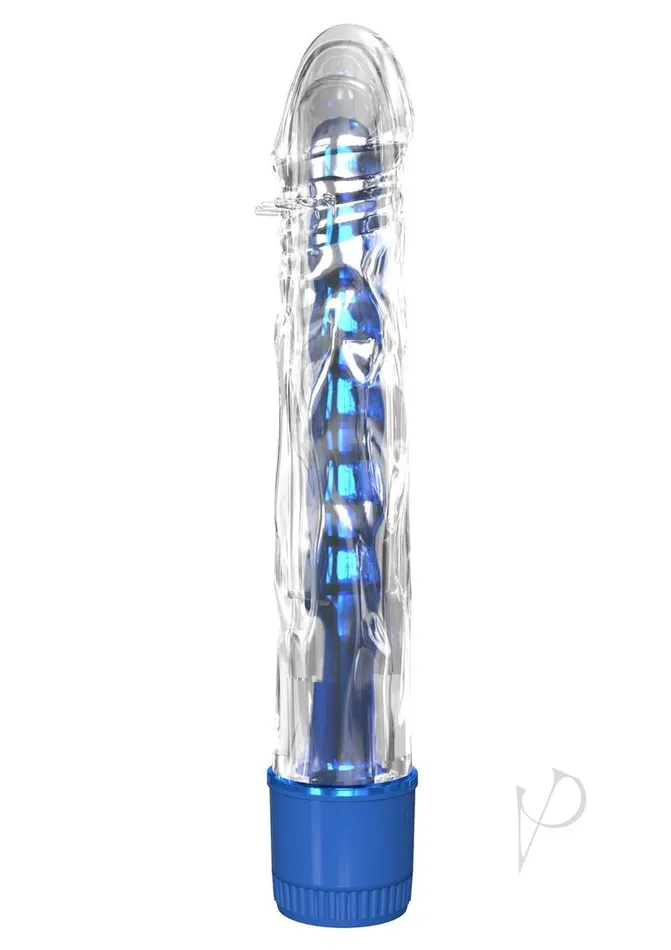 Female Sex Toys Classix Classix Mr Twister Vibrator with Sleeve Set Blue
