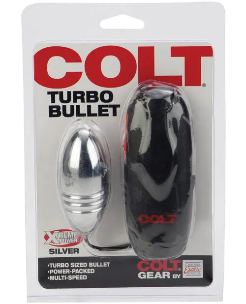 Female Sex Toys Colt COLT Turbo Bullet with Wired Remote Control Silver Female Sex Toys Colt COLT Turbo Bullet with Wired Remote Control Silver